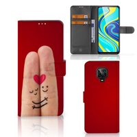 Xiaomi Redmi Note 9 Pro | Note 9S Wallet Case met Pasjes Liefde - Origineel Romantisch Cadeau - thumbnail