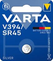 VARTA batterijen Electronics V394 knoopcel horlogebatterij verpakt per stuk knoopcellen in originele blisterverpakking van 1 exemplaar