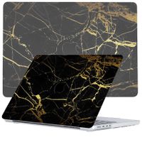 Lunso MacBook Pro 16 inch M1/M2 (2021-2023) cover hoes - case - Marble Nova - thumbnail