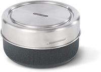 Black+Blum Glazen kom | Lekvrije maaltijd Prep Lunch Box Voedsel Container, Leisteen, 750 ml/28 oz