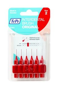 Tepe Interdentale rager 0.5 mm rood (6 st)