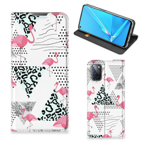 OPPO A52 | A72 Hoesje maken Flamingo Triangle