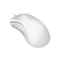 RAZER DeathAdder Essential White Ed Gaming-muis Kabelgebonden Optisch Zwart 5 Toetsen 6400 dpi - thumbnail