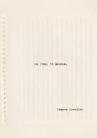 Tamara  Cuvelier Om (van) te houden.