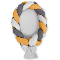 My Sweet Baby Babynestje 2-in-1 Grijs-Oker-Antraciet