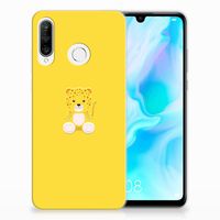 Huawei P30 Lite Telefoonhoesje met Naam Baby Leopard