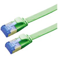 VALUE FTP patchkabel, Cat.6A (Class EA), extra plat, groen, 3 m - thumbnail