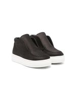 Andrea Montelpare chaussures de skate en cuir - Noir