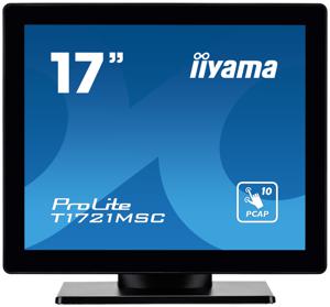 Iiyama ProLite T1721MSC-B2 Touchscreen monitor Energielabel: E (A - G) 43.2 cm (17 inch) 1280 x 1024 Pixel 5:4 5 ms VGA, HDMI, Audio-Line-out, USB IPS LED