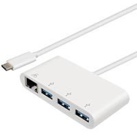 Inland USB 3.1 Type-C naar Usb3.0X3+Gigabit