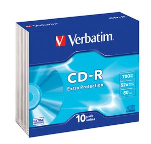 Verbatim CD-R Extra Protection 700 MB 10 stuk(s)