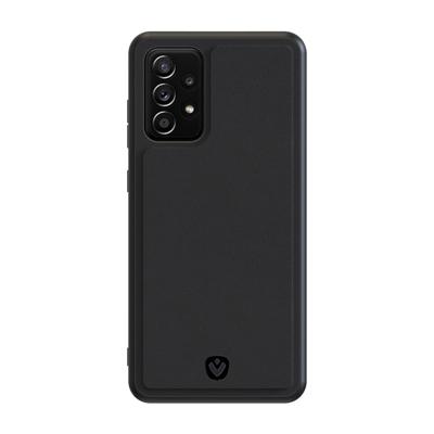 Valenta Snap Samsung Galaxy A32 5G Back Cover Leer Zwart