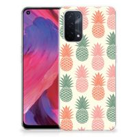 OPPO A74 5G | A54 5G Siliconen Case Ananas