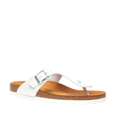 Hush Puppies teenslippers wit Hush Puppies teenslippers wit