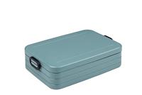 Mepal Take a Break Large Lunchbox, 1500 ml inhoud, broodtrommel met scheidingswand - ideaal voor maaltijdvoorbereiding, vaatwasmachinebestendig, ABS, Nordic Green (groen)