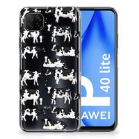 Huawei P40 Lite TPU Hoesje Koetjes - thumbnail