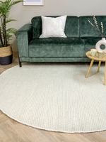 MOMO Rugs - Vloerkleed Stone White Rond - 200 rond