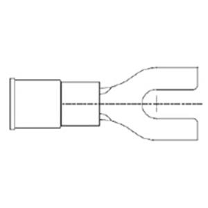 Molex 191420032 Vorkkabelschoen Gat diameter=5 mm 1 stuk(s)