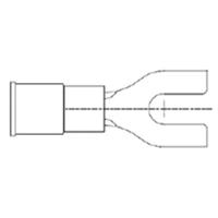 Molex 191420032 Vorkkabelschoen Gat diameter=5 mm 1 stuk(s)