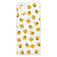 TPU bumper voor Xiaomi Poco F5 Pro Katten Emojis