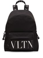 Valentino Garavani sac à dos à fermeture zippée - Noir