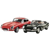 Revell 05667 Geschenkset Jaguar 100th Anniversary Auto (bouwpakket) 1:24