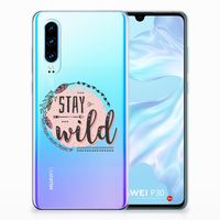 Huawei P30 Telefoonhoesje met Naam Boho Stay Wild