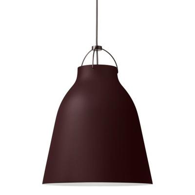 Fritz Hansen - Caravaggio P3 hanglamp Mat Dark Sienna