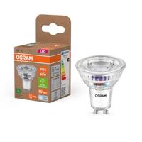 OSRAM LED-reflector energieklasse PAR16 4,7 W, 850 lm, koudwit (4000 K), loodvrij glas met GU10-fitting van energie-efficiëntieklasse A, diameter 50 mm, IP20.