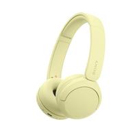 Sony WH-CH520 Draadloze on-ear Bluetooth-koptelefoon, Geluid van hoge kwaliteit, Lichtgewicht ontwerp, Batterijduur tot 50 uur, Snel opladen, EQ, Heldere gesprekskwaliteit, iOS & Android - Geel