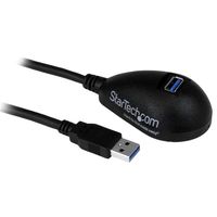 StarTech.com 1,5 m zwarte Desktop SuperSpeed USB 3.0 verlengkabel A naar A M/F - thumbnail