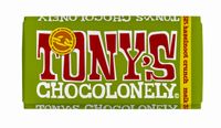 Chocolade Tony&apos;s Chocolonely Melk hazelnoot crunch 180gr