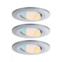 Paulmann 93095 Calla WhiteSwitch LED-inbouwlamp LED 15 W Chroom (mat) - thumbnail