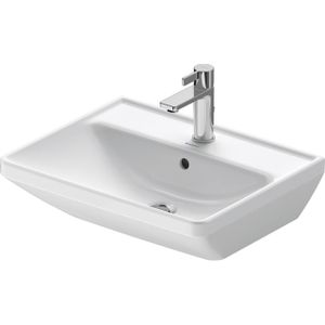 Duravit D-Neo wastafel 55x44x16.5cm 1 kraangat rechthoek Keramiek Wit 2366550000