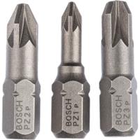 Bosch Accessories 2607001753 Kruis-bit PZ 1, PZ 2, PZ 3 Extra hard D 6.3 3 stuk(s) - thumbnail