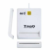 TooQ TQR-210W - Externe elektronische ID- en smartcardlezer (DNIe), USB 2.0, kleur wit, 480 Mbps.