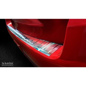 RVS Bumper beschermer passend voor Mitsubishi ASX Facelift 2019- 'Ribs' AV235473