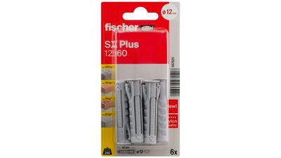 Fischer 567825 schroefanker & muurplug 6 stuk(s) Wiganker 60 mm