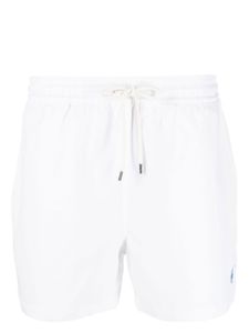 Polo Ralph Lauren short de bain à logo brodé - Blanc