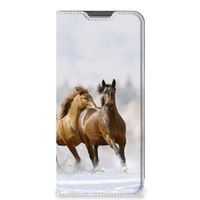 OPPO A96 | A76 Hoesje maken Paarden - thumbnail