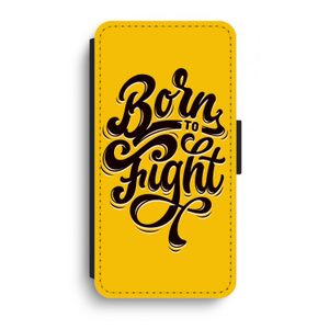 Born to Fight: iPhone XR Flip Hoesje