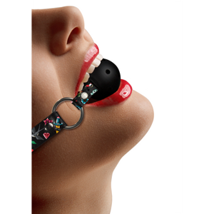 Ouch! by Shots Breathable Ball Gag