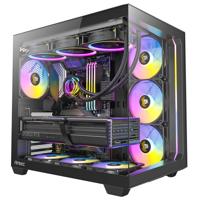 Antec C5 ARGB Mid Tower Gehard Glas PC Gaming Case Zwart