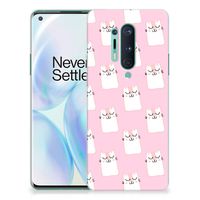 OnePlus 8 Pro TPU Hoesje Sleeping Cats - thumbnail