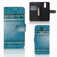 Huawei Mate 10 Lite Wallet Case met Pasjes Jeans