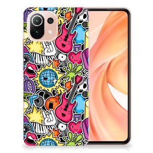 Xiaomi Mi 11 Lite | 11 Lite 5G NE Silicone Back Cover Punk Rock