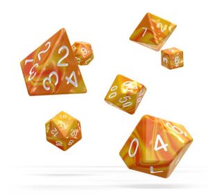 Oakie Doakie Dice RPG Set Gemidice - Sunstone (7)