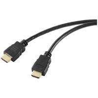 SpeaKa Professional SP-10481288 HDMI-kabel HDMI Aansluitkabel HDMI-A-stekker, HDMI-A-stekker 1.50 m Zwart 8K UHD, PVC-mantel