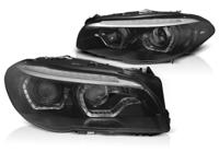 Tuning-Tec Koplampen Xenon BMW F10/F11 10-13 ANGEL EYES ZWART
