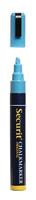 Securit Krijtmarker Med Blauw